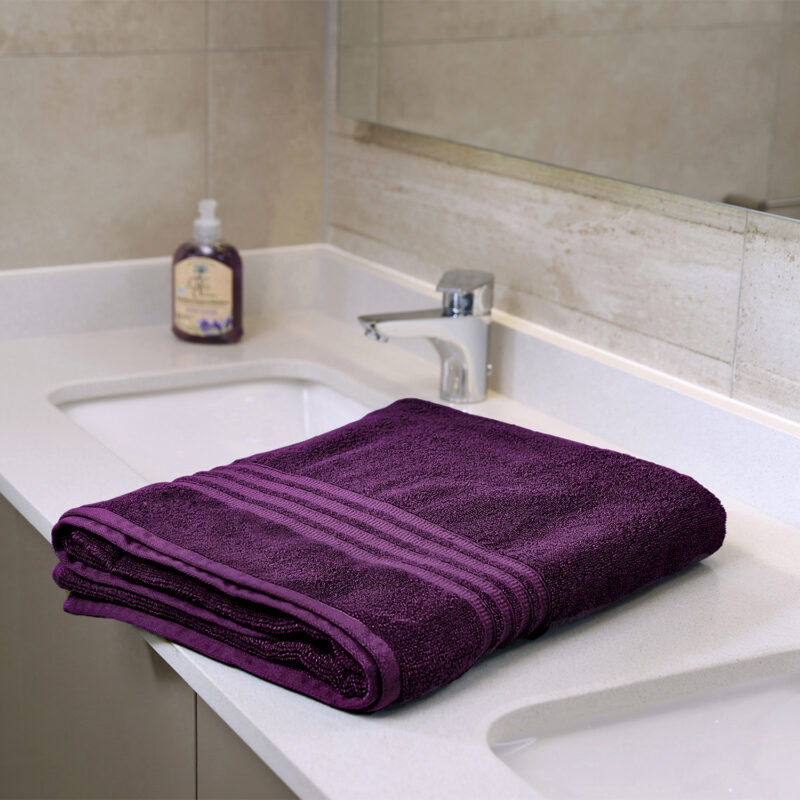 Toallon de Baño Grecco Morado