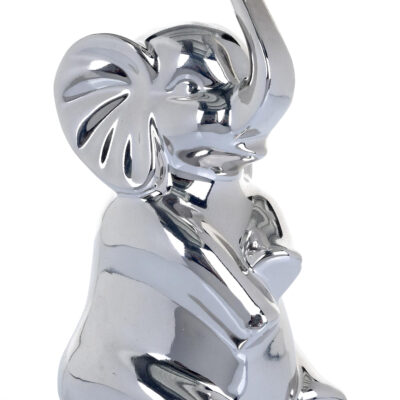 Figura Decorativa Elefante Silver