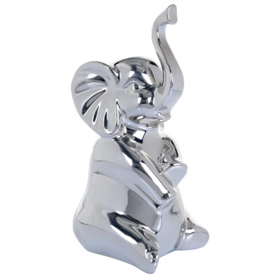 Figura Decorativa Elefante Silver