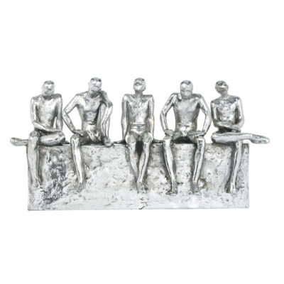 Figura Decorativa Friends Silver