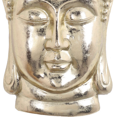 Figura Decorativa Cabeza de Buda Gold