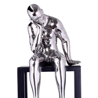 Figura Decorativa Pensante Neo 51 Cm