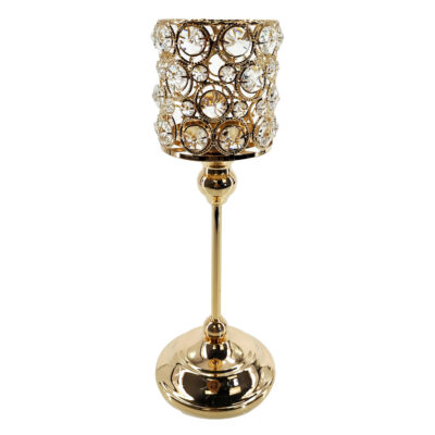 Portavela Decorativo Cracovia Gold Alto