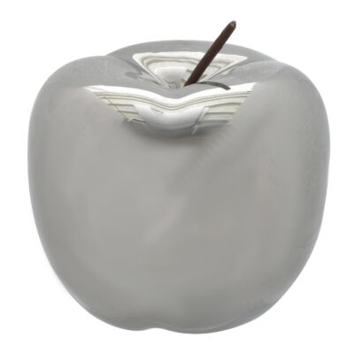 Figura Decorativa Manzana Boston Silver