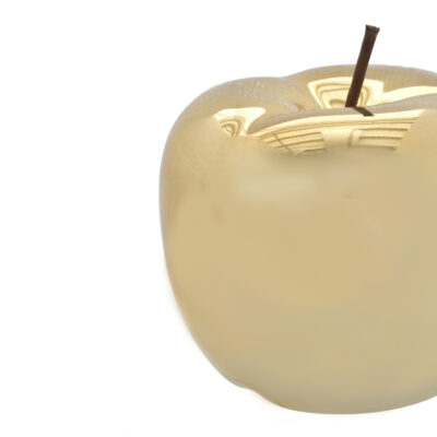 Figura Decorativa Manzana Boston Gold