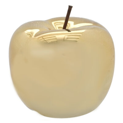 Figura Decorativa Manzana Boston Gold