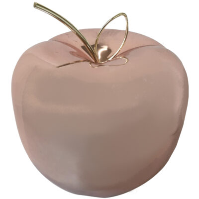 Figura Decorativa Manzana Copper