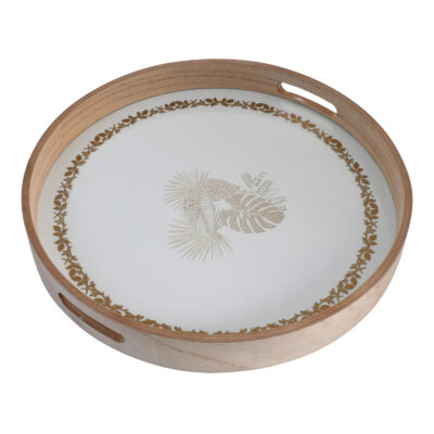 Bandeja Decorativa Tropic Gold