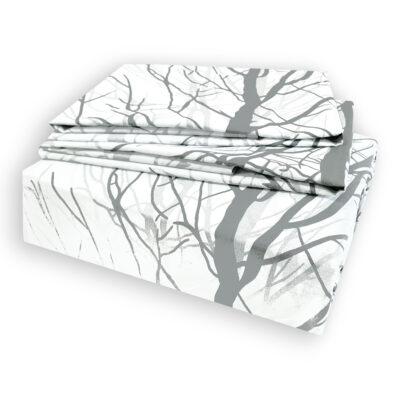 Juego de Sabanas T144 2 Plazas Forest Grey