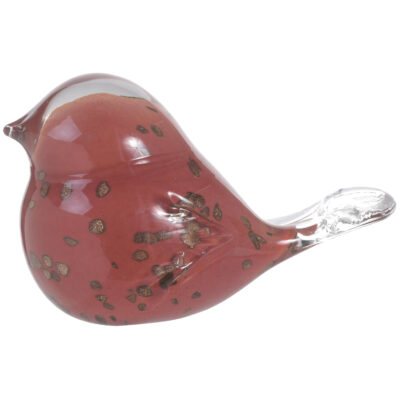 Figura Decorativa Pajaro Bordeaux