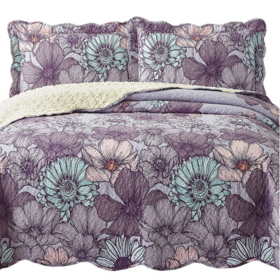 Quilt Sherpa Ambrosia 2 Plazas