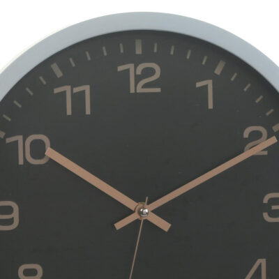 Reloj Mural Decorativo Swindon Black 30 x 30