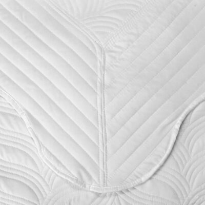 Quilt Bordado 2 Plazas Versailles Blanco