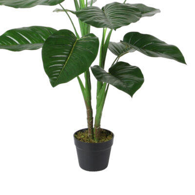 Planta Decorativa Artificial Alocasia Calidora 90 Cms.