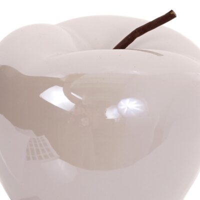 Figura Decorativa Manzana Palau Crema 12,5 Cm