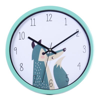 Reloj Mural Decorativo Little Wolf 30 Cm