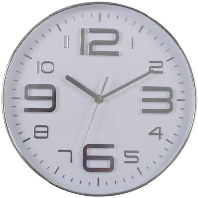 Reloj Mural Decorativo Milano Silver